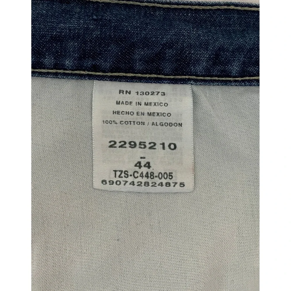 Lee Mens Blue Denim Carpenter Shorts Size 44 Relaxed Fit Utility Workwear Cotton